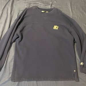 Vintage navy Starter crew neck
